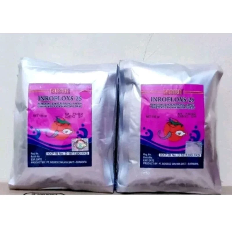 Boster inrofloxs 25 serbuk  100gr