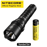 NITECORE ไฟฉายกล P22R USB-C ชาร์จไฟได้โดยตรง1800ลูเมนแบตเตอรี่18650