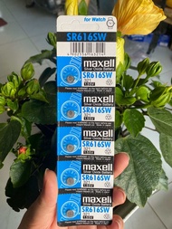 Vỉ 5 viên Maxell SR616 321 SR616SW 616 thay pin đồng hồ đeo tay