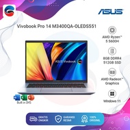 ASUS Laptop Vivobook Pro 14 OLED M3400QA OLEDS551 AMD Ryzen 5 8GB 512GB