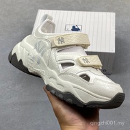 Saiz besar 36-45, Sandal MLB, Topeng Chunky, Logo Gaya Jalanan EVA, Kasut Kasual Klasik Serbaguna, M