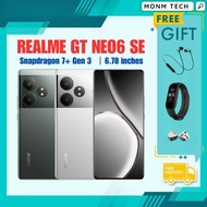 Realme GT Neo 6 Snapdragon 8s Gen 3 / Realme GT Neo 6 Se Snapdragon 7+ Gen 3 Ltpo Amoled 5500 mAh Du