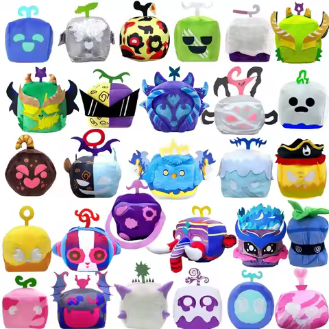 2026 Hot Selling Blox Fruit Plush Hot Game Devil Fruit Filling Christmas Birthday Gifts Popular Toys