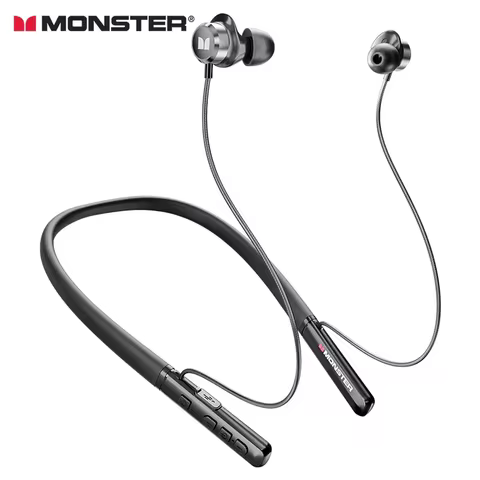 Monster AIRMARS SG03 Neckband Headset — Outdoor Sports Wireless Bluetooth Headphones, HD Call Stereo