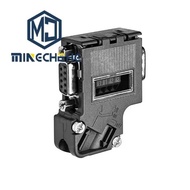 X7R0 Industrial 9 Pin D Sub Connector 6ES7972-0BB42-0XA0 12 Mbit/s PROFIBUS DP Bus Cable Plug 35 Deg