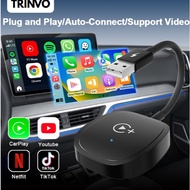 SG | TRINVO Wireless Apple CarPlay Dongle | Converts Wired CarPlay to Wireless | Supports YouTube / 