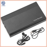 Voice Activated Recorder Mini Digital Audio Dictaphone Professional Voice Activated Audio Recorder E