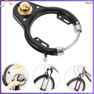 Bike Lock Folding Steel Cycle Cycling Locks Foldable  dliyuan