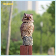 Fake Owl Bird Decoy Statue Bird Deterrents Outdoor Garden Yard Farm Protecor