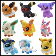 IPQEV Kawaii Pokemon Eevee Umbreon Espeon Leafeon Sylveon Knuffels Schattige Anime Glaceon Jolteon V