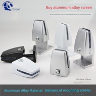 ✅ aluminum alloy ✅ Partition clip wood fixing clip baffle screen partition board Dining table in sto