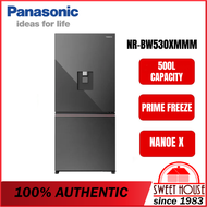 PANASONIC NR-BW530X 500L PRIME+ EDITION PREMIUM 2 DOORS REFRIGERATOR NR-BW530XMMM/NR-BW530HWCM(501L)