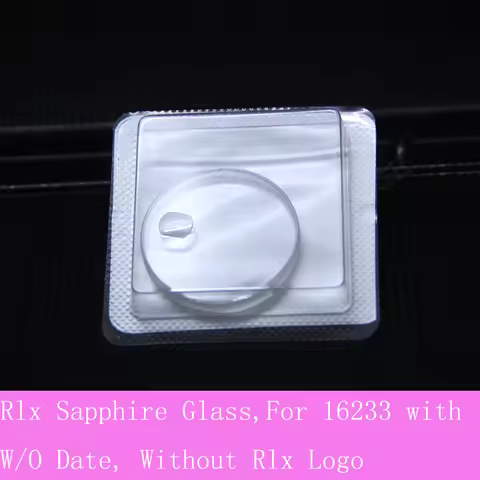 30.4mm Replacement Sapphire Crystal Glass For Rlx DateJust 36mm 16233