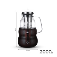 แก้วชงชา โหลทำกาแฟ ขวดกาแฟสกัดเย็น Cold brew pot 1000ml 1400ml 2000ml กรองได้ดีเยี่ยม ทนความร้อนได้