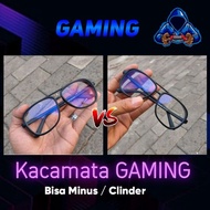 Aviator Gaming Glasses for Nearsightedness Cylinder/, Anti-Radiation Lenses, Blueray, Photochromic, 