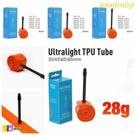 JENNIFERDZJI Ultra Light Inner Tube, TPU French Valve Bicycle Inner Tube, Durable Ultralight Anti-ag