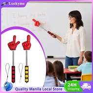 Extendable Hand Pointer Finger Design Reading Stick Telescopic Whiteboard Teaching Pointer Stick