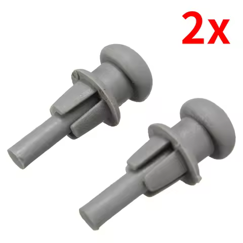 2X Fastener GREY PARCEL SHELF CLIPS For CORD STRING FOR CITROEN SAXO C2 C3 XSARA PICASSO Interior Ac