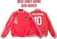 HOODIE JAKET ANAK COWOK CEWEK SEPAK BOLA KANCING UNUSUAL GRATIS NAMA LOGO BISA DIGANTI USIA 1 2 3 4 