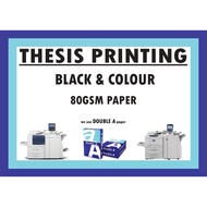 THESIS PRINTING FOR HARDCOVER BINDING / THESIS BINDING