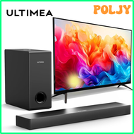 POLJY ULTIMEA 160W TV SoundBar 2.1 Bluetooth Speaker 5.3 Home Theater Sound System 3D Surround Sound