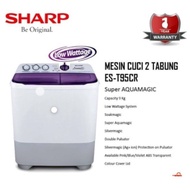 MESIN CUCI SHARP 9KG 2 TABUNG.SHARP MESIN CUCI 9KG 2 TABUNHG Limited