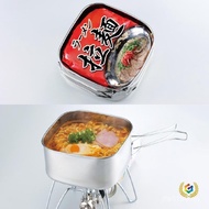 Cookware Outdoor Six Lunch Box Set Lunch Box Man 2-3 Picnic Square Set Pot Picnic Climbing Piece Set