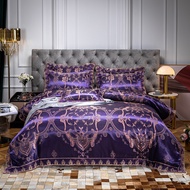 Luxury 2 or 3pcs Bedding Set High Quality Lace Duvet Cover Sets 1 Quilt Cover + 12 Pillowcases Twin Full Queen King