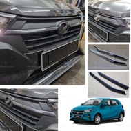 perodua axia new 2023-2025 car front grille trim garnish accessories axia baru skhongauto