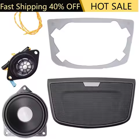 Car Center Console Speaker Cover Kit for Bmw F30 F31 F32 F34 3GT 3 4 Series Dashboard Loudspeaker Mi