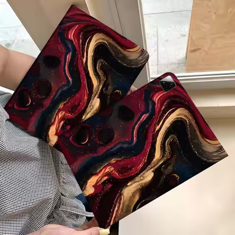 Brown Spotted Pattern Stone Gift Tablet Case For Xiaomi Redmi Mini Pad SE K 2 4 5 6 7 8 2023 2025 11