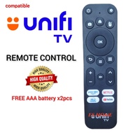 Remote Control for UNIFI TV (FREE BATTERY)