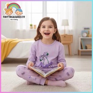 Tinytreasures19 1yr-9yrs old Longsleeve Pyjama Pure Cotton Set for Boy- Fashion OOTD- Sleepwear OOTD