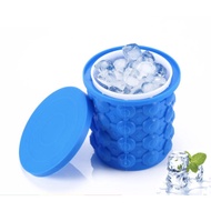 Ice Cube Maker Portable Tray Silicone Ice Cube Mold Acuan Ais Kiub Dulang Ais Kiub KC09