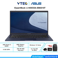 ASUS Notebook(โน้ตบุ๊ค) ExpertBook L1400CDA-EB0215T (NX03W1-M02510) (Star Black) by Vteccomputer