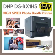 DNP DS-RX1HS Photo Booth Printer + 2 Rolls 4 x 6" Media Set