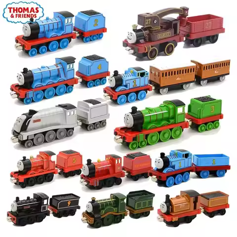 1:43 Thomas and Friends Harvey Stephen Edward Train Track Set Alloy Magnetic Train Carriage Model Ch