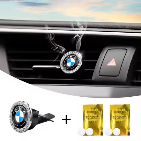 1Pcs Car Solid Perfume Freshener Air Outlet Aromatherapy Clip For BMW M E46 X1 X3 X4 X5 X6 F48 G01 F