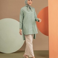 long daily shirt heaven lights blouse blus kemeja wanita xxl jumbo