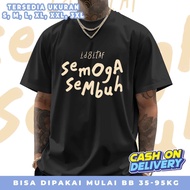 Music Artist Idgitaf T-Shirt Semoga HealingAlbum, 24s Combed Material, Fits 35-95KG