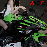 ✖ Motorcycle Front Aerodynamic Winglets Windshield Fairing Aerodynamic Wing For Kawasaki NINJA 250 4