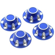 AXIAL 1/6 SCX6 JEEP JLU WRANG LER 4WD Aluminum Alloy Anti-Loose Wheel Lock/Silver Edge 5.16 C