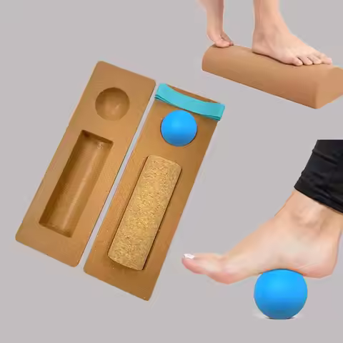 Balance Board Gym Accessories Massage Foot Strengthener Ankle Stability Trainer for Pilate Yoga Adul