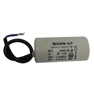 Round Capacitor 25 Uf / 450 V SAN EI Round Capacitor Water Pump 25 Uf SAN - EI