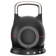 Kettlebell Boleh Laras Pantas 7 Kelajuan Gaya Baharu 20kg Peralatan Kecergasan Hitam 44lbs Dumbbell 