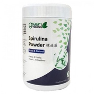 Ready Stock Green young Spirulina Powder 螺旋藻粉 300g