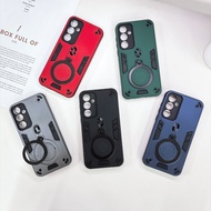 SAMSUNG A35 5G CASE 2in1 Shockproof With Stand Luxury Work For A35 A35