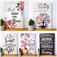 Wooden Quotes Wall Decor (Vertical style) HxW:14.5x10 inches