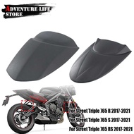 Motorcycle For Street Triple 765R 765S 765RS Front Extender Hugger Mudguard & Rear Tires Fender Cent