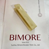 2PCS Elevator Guide Shoe Insert L140mm Groove Width 16mm White Yellow for DX26 DX4D  lift spare part